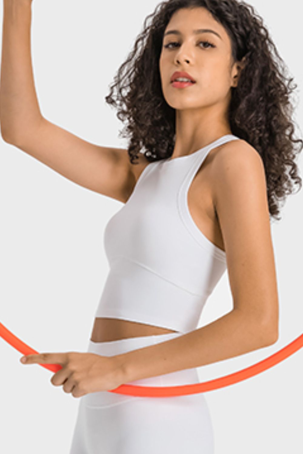 Millennia Racerback Cropped Sports Tank Carauana Store
