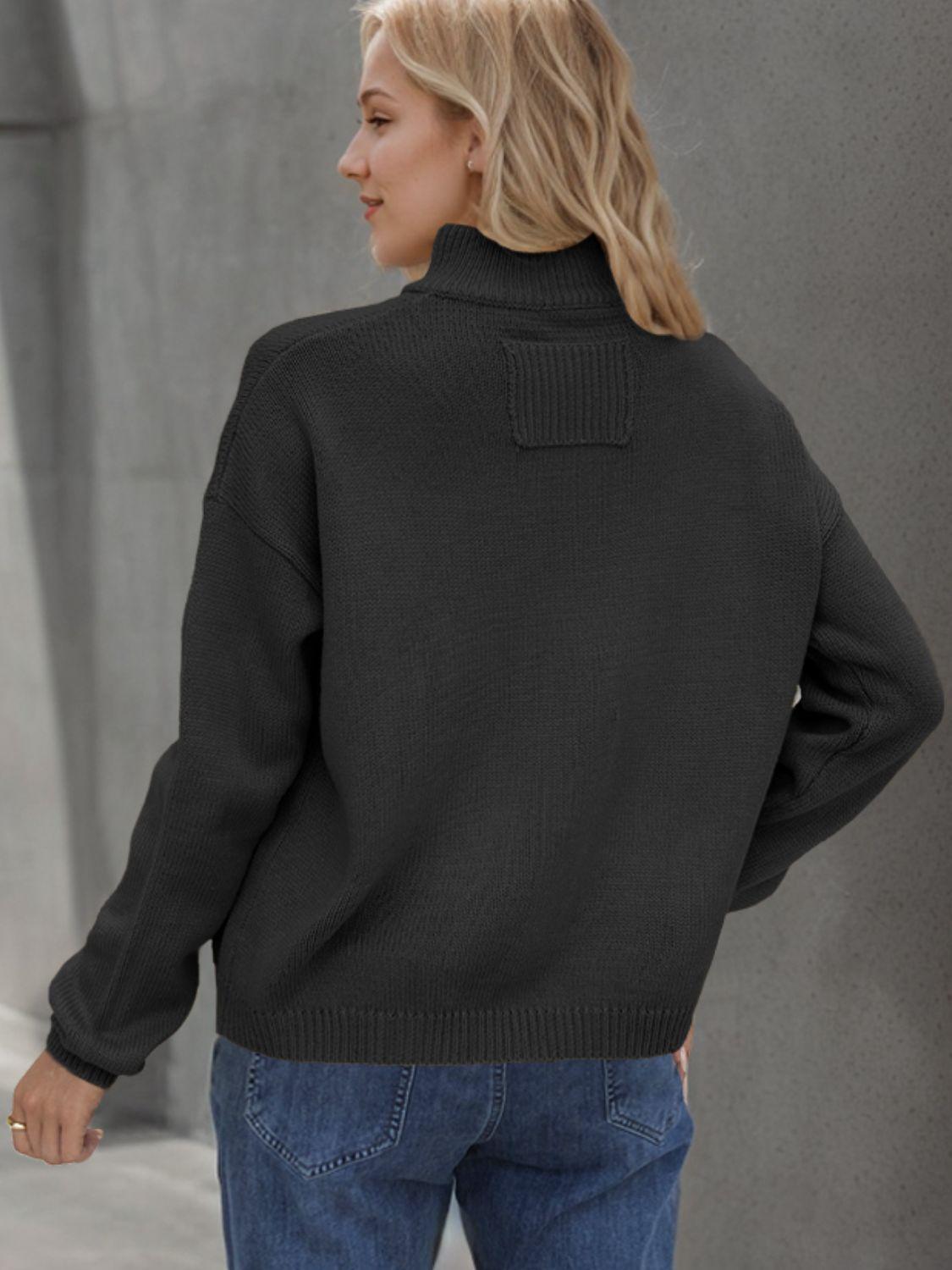 Button Up Long Sleeve Cardigan Carauana Store