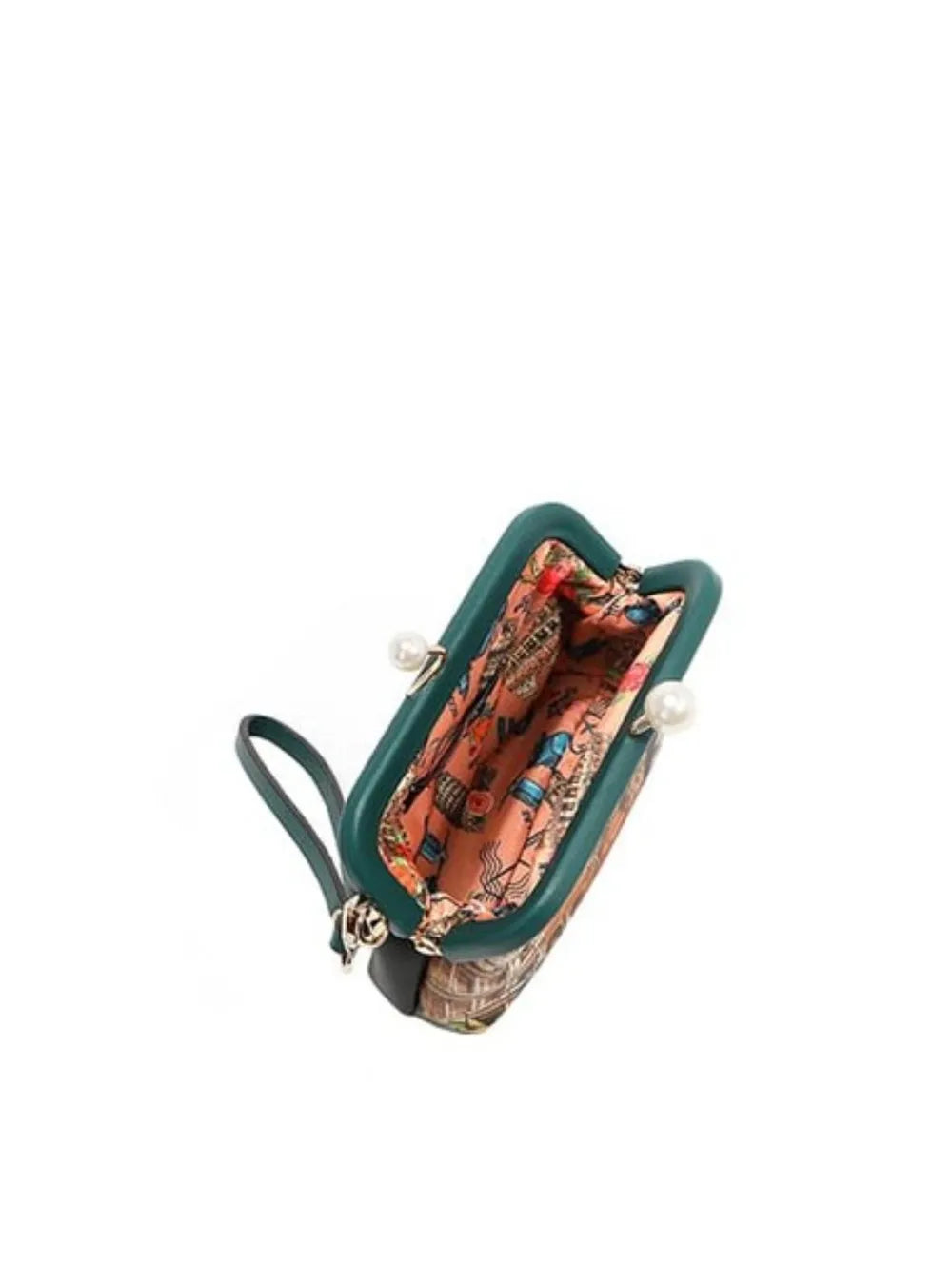 Nicole Lee USA Chelsea Pearl Kiss-Lock Coin Purse Carauana Store