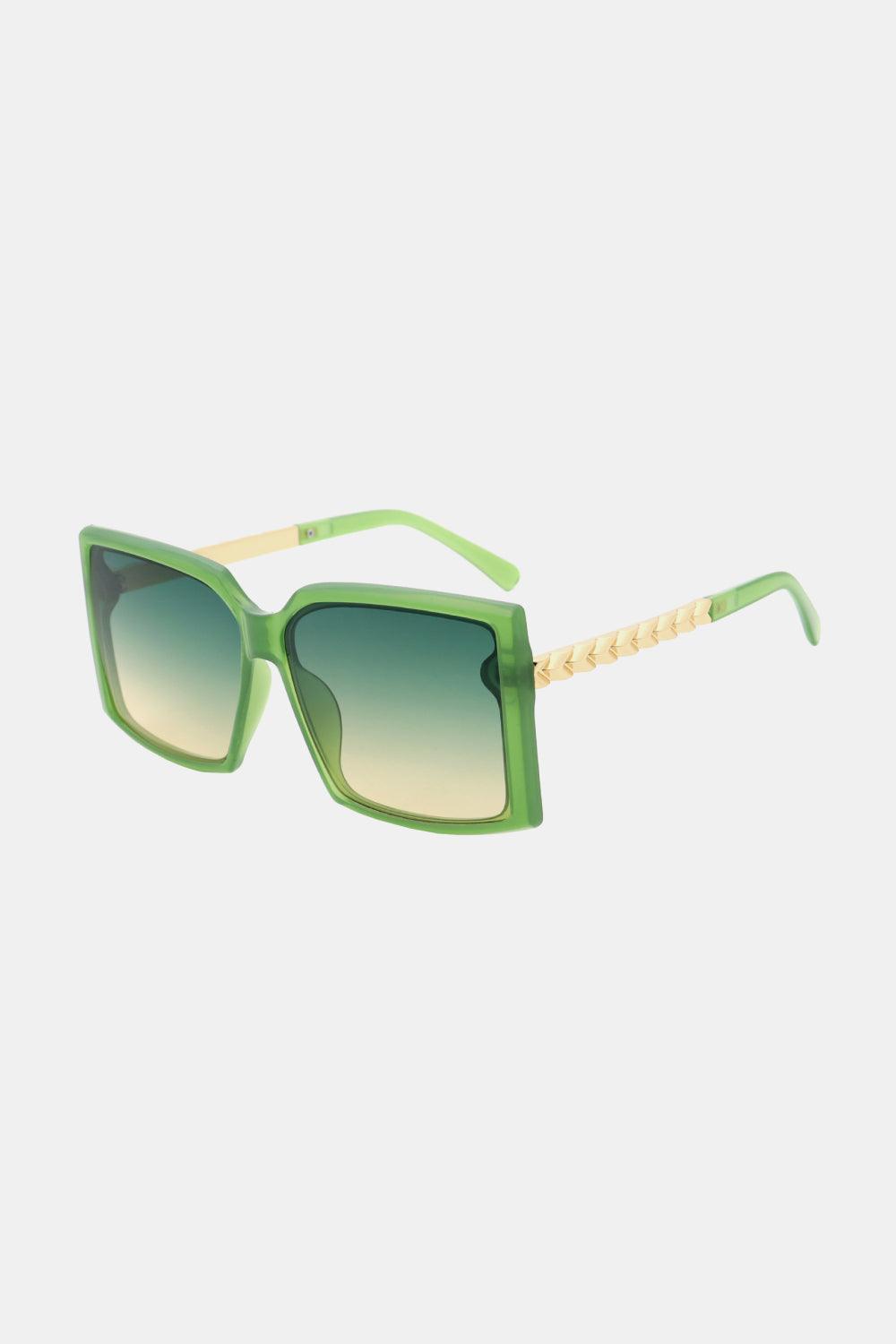 Polycarbonate Frame Square Sunglasses Carauana Store
