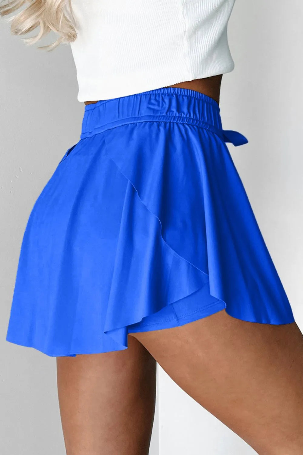 Drawstring Active Skorts Carauana Store