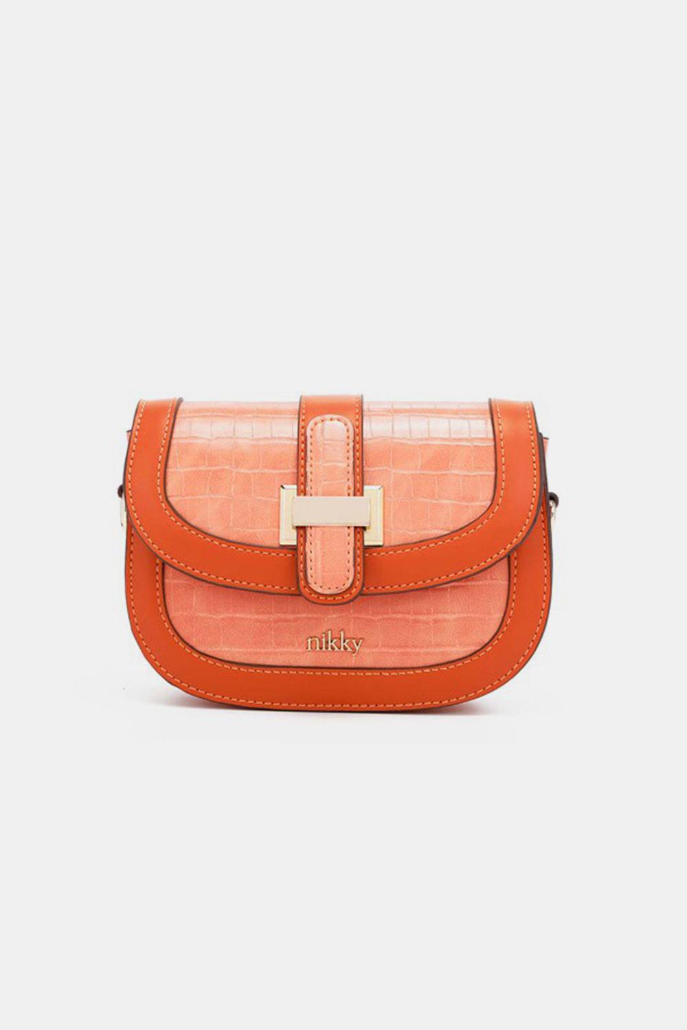 Nicole Lee USA Croc Embossed Crossbody Bag Carauana Store