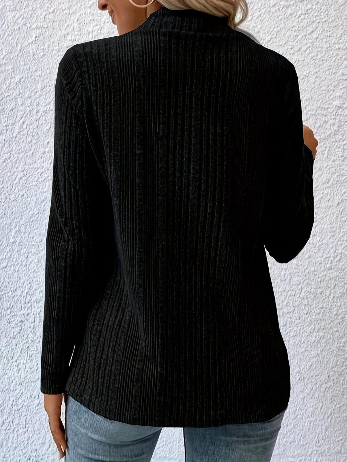 Open Front Long Sleeve Cardigan Carauana Store
