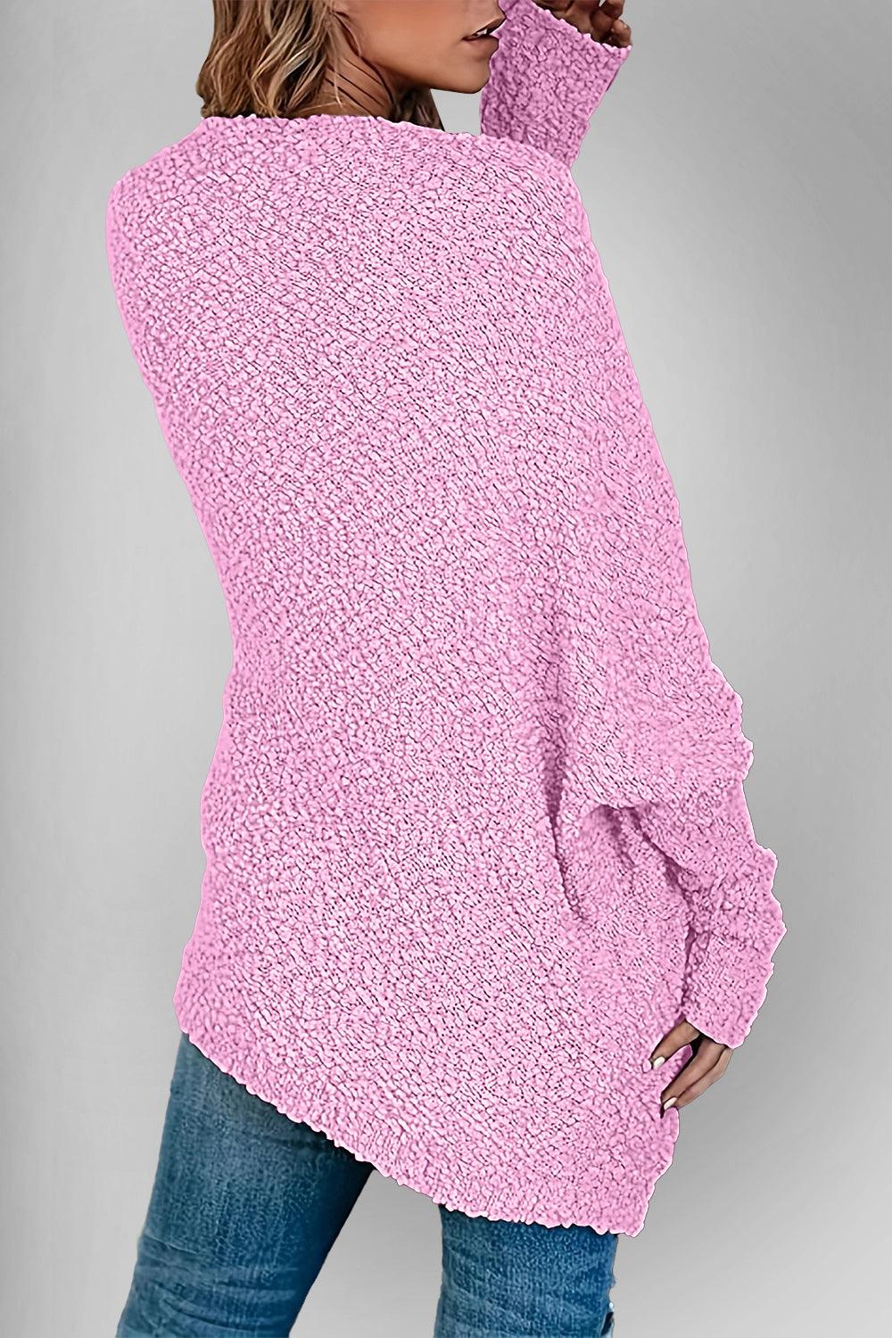 Double Take Pocketed Open Front Long Sleeve Cardigan Carauana Store