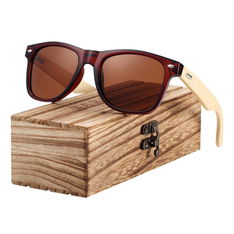 BARCUR Bamboo Sunglasses Carauana Store