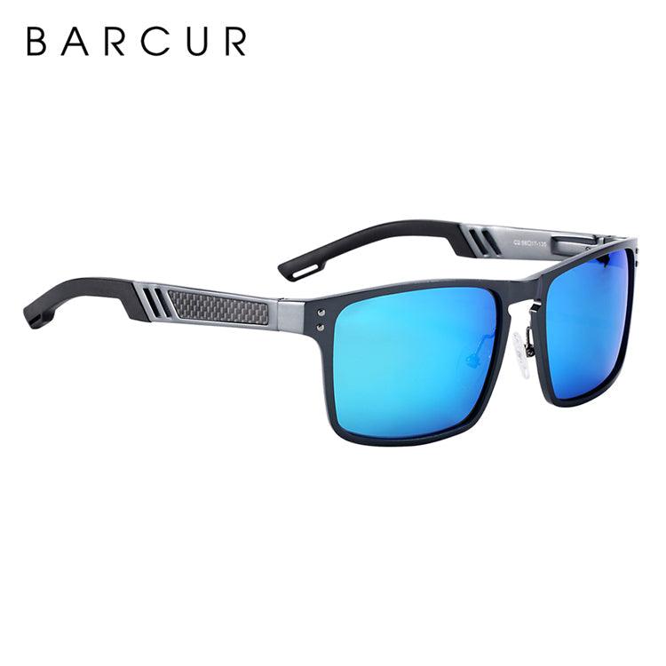 BARCUR Hot Black Goggle Male Sunglasses UV400 Carauana Store