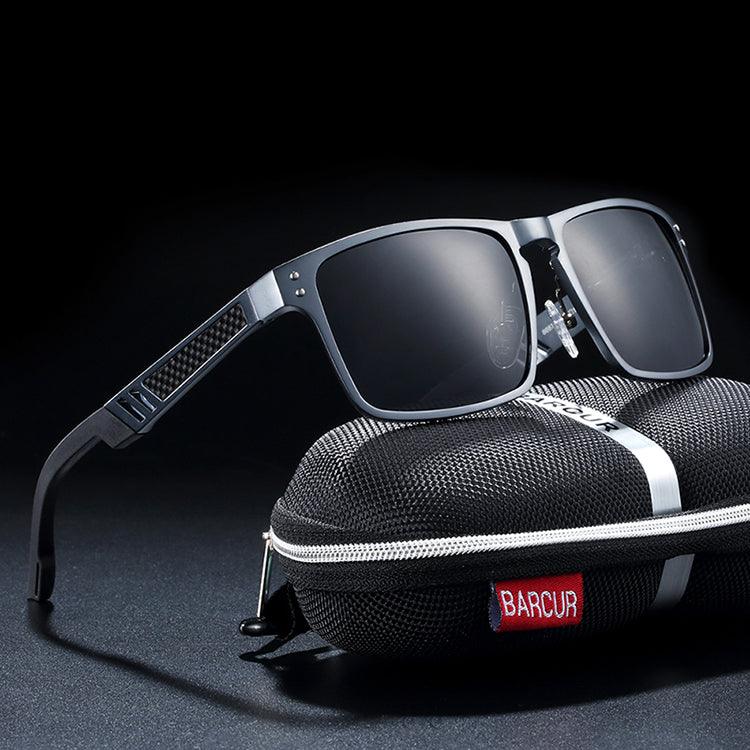 BARCUR Hot Black Goggle Male Sunglasses UV400 Carauana Store