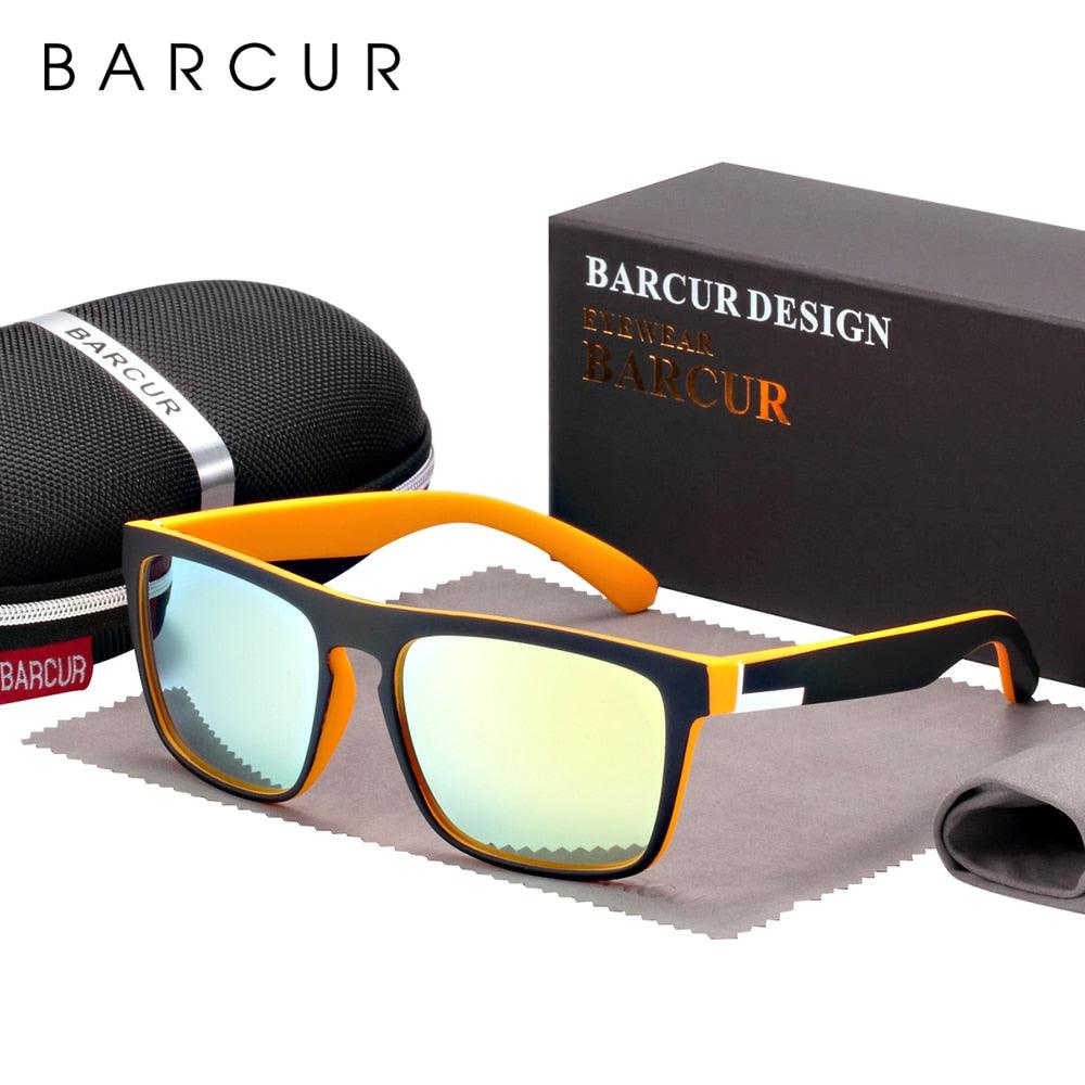 BARCUR NEW Polarized Sunglasses Men Driving Shades Carauana Store