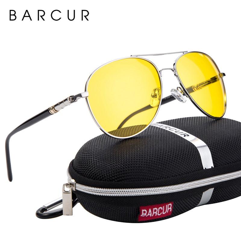 BARCUR Night Vision Sunglasses Polarized Anti-glare Carauana Store