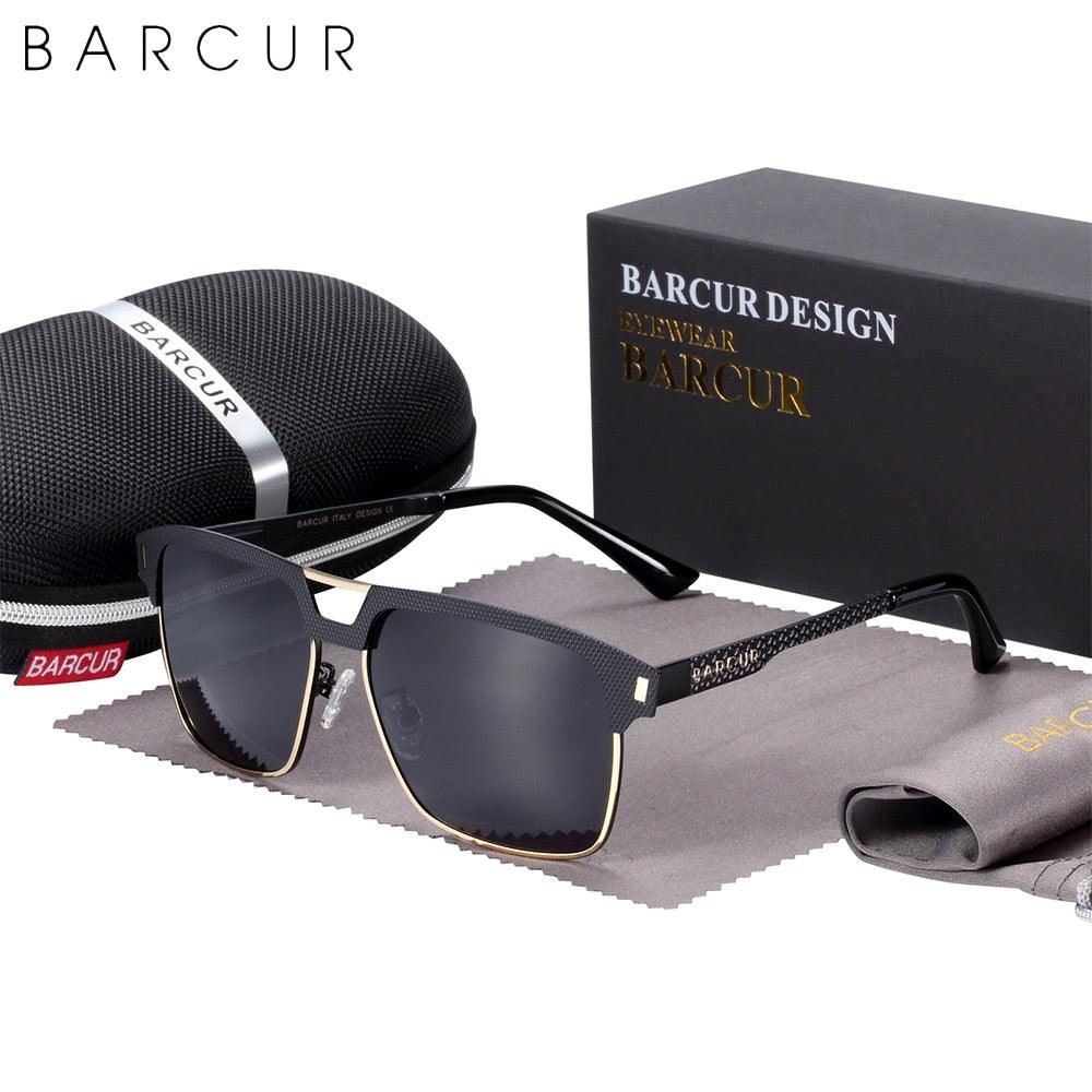 BARCUR Original Design Polarized Sunglasses Carauana Store