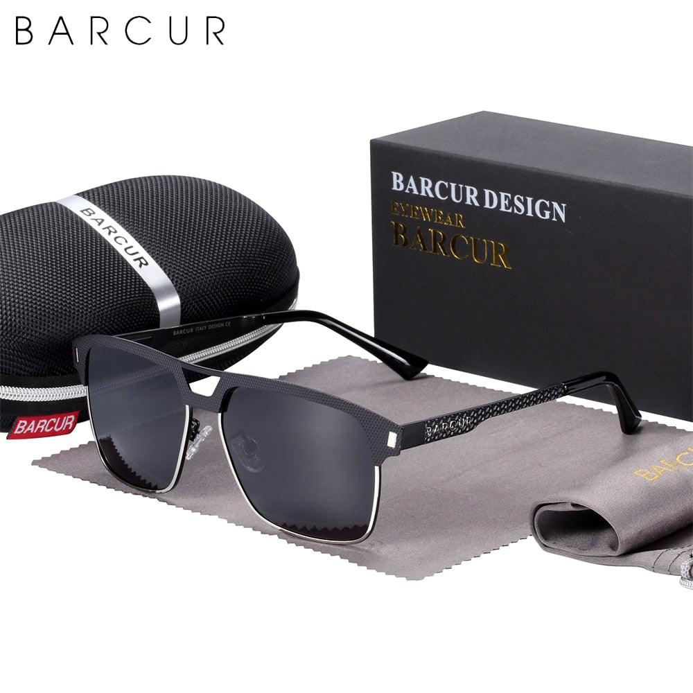 BARCUR Original Design Polarized Sunglasses Carauana Store