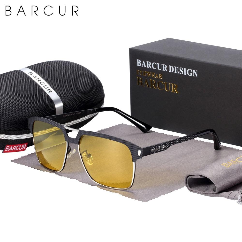 BARCUR Original Design Polarized Sunglasses Carauana Store