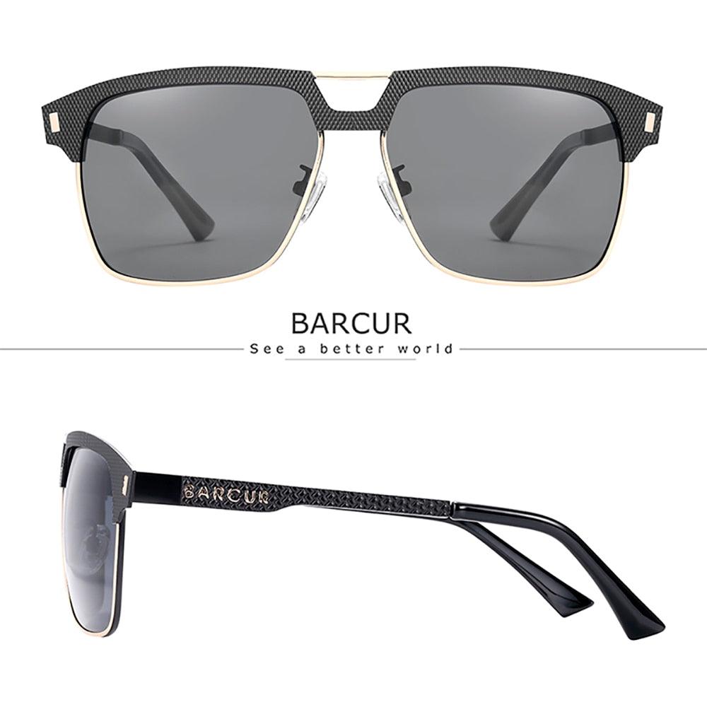 BARCUR Original Design Polarized Sunglasses Carauana Store