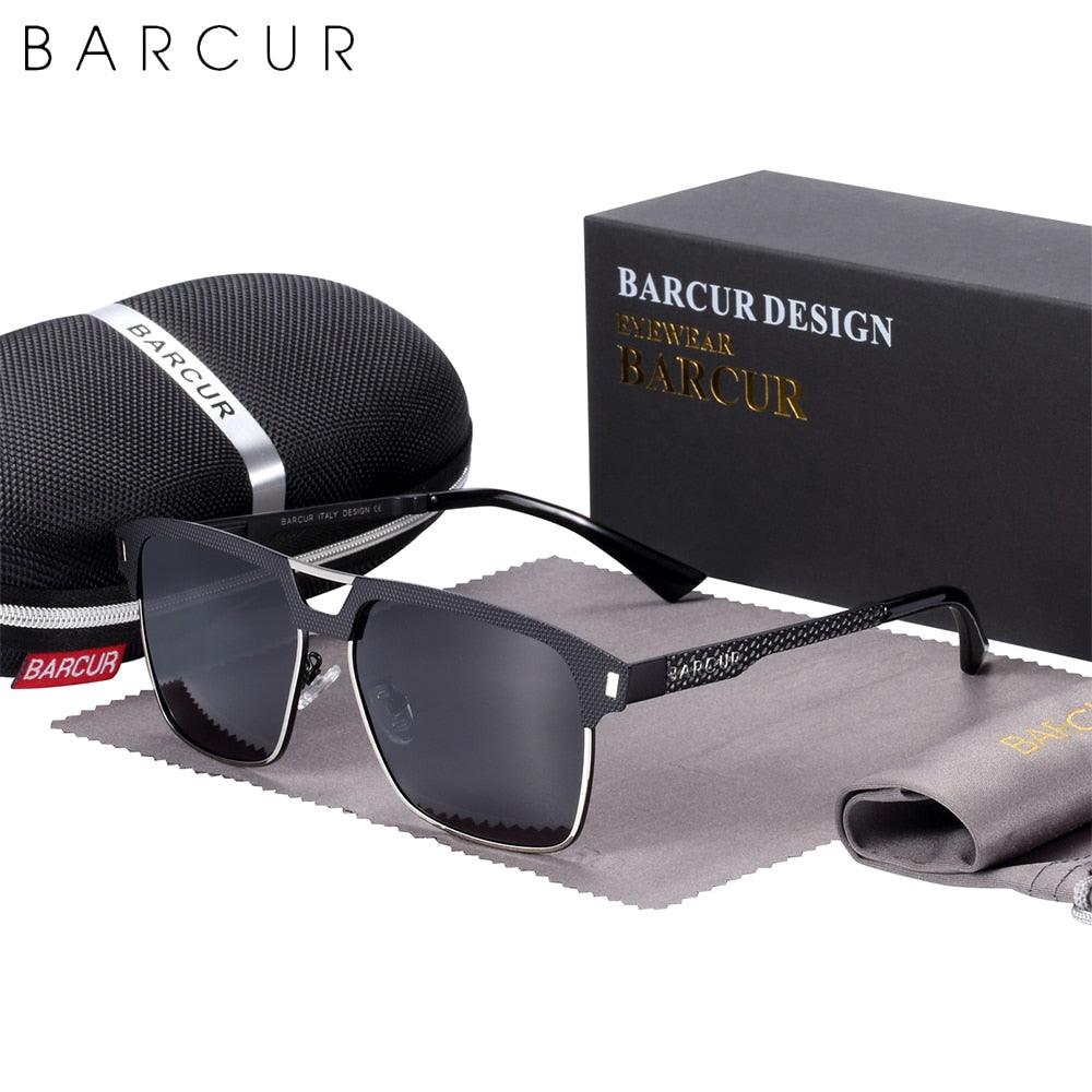 BARCUR Original Design Polarized Sunglasses Carauana Store
