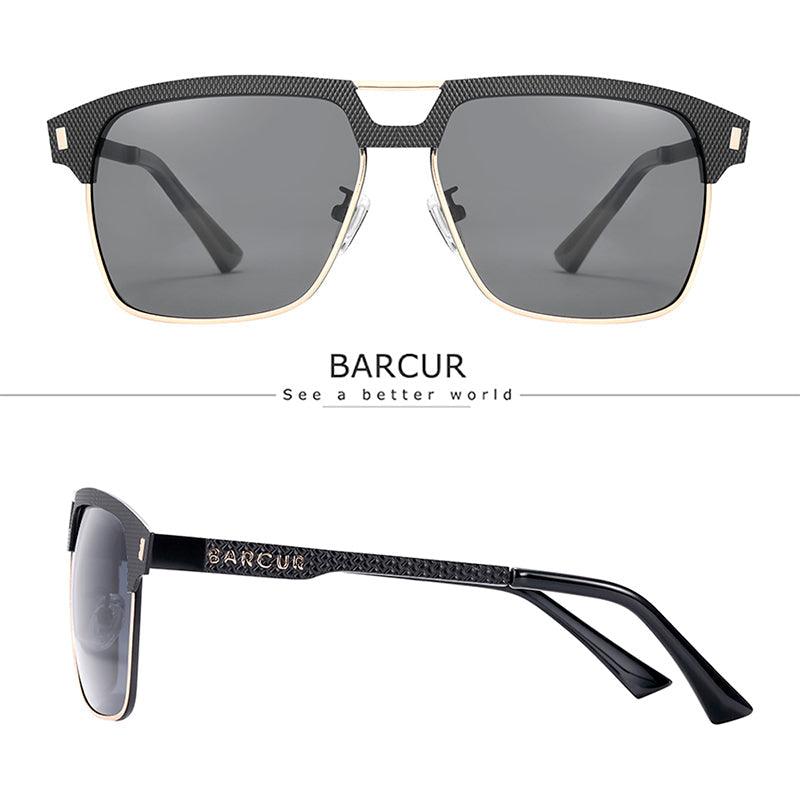BARCUR Original Design Polarized Sunglasses Carauana Store