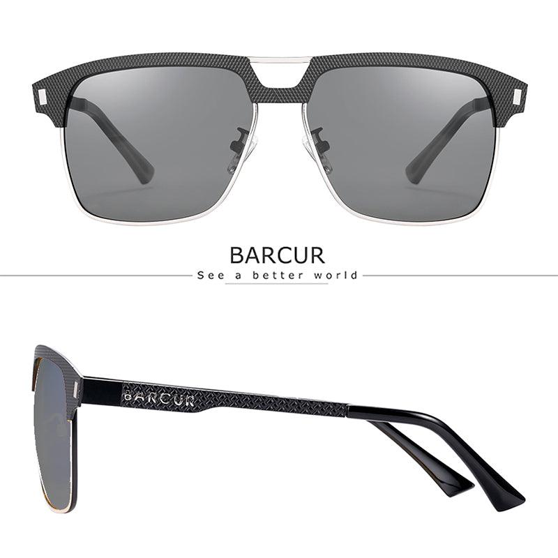 BARCUR Original Design Polarized Sunglasses Carauana Store