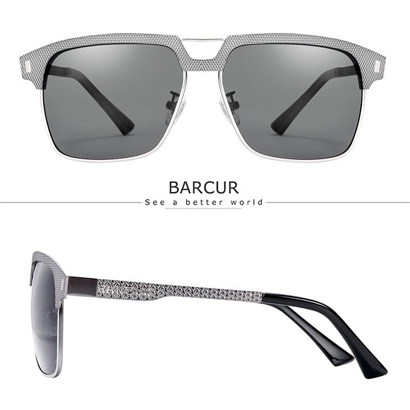BARCUR Original Design Polarized Sunglasses Carauana Store