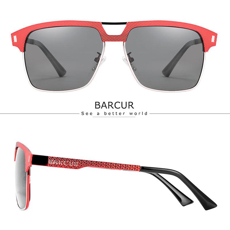 BARCUR Original Design Polarized Sunglasses Carauana Store