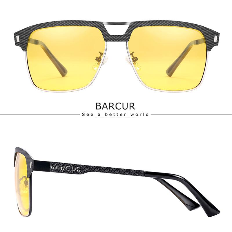 BARCUR Original Design Polarized Sunglasses Carauana Store