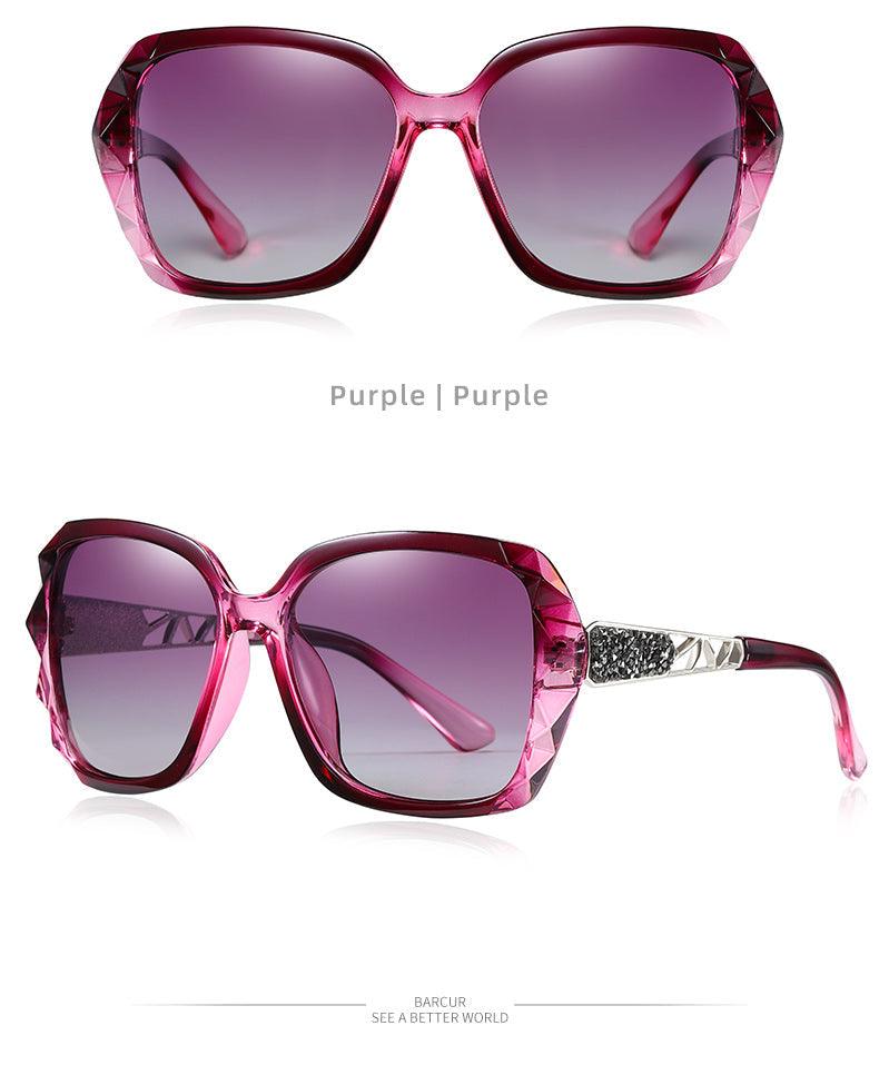BARCUR Sunglasses Fashion Polarized For Ladies UV400 Protection Carauana Store