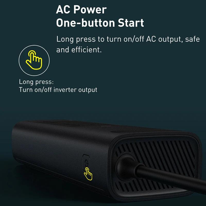 BASEUS Car Inverter Converter | Portable Power Inverter Carauana Store