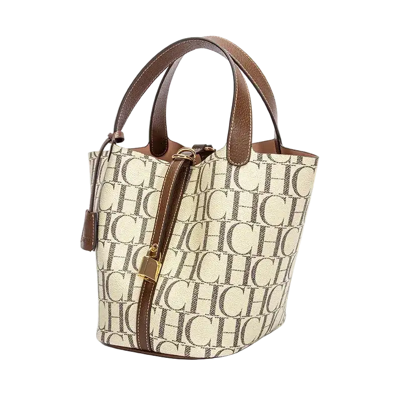 CHCH PVC Jacquard Large Capacity Women’s Shoulder & Crossbody Bag CaRaUaNa Fashion