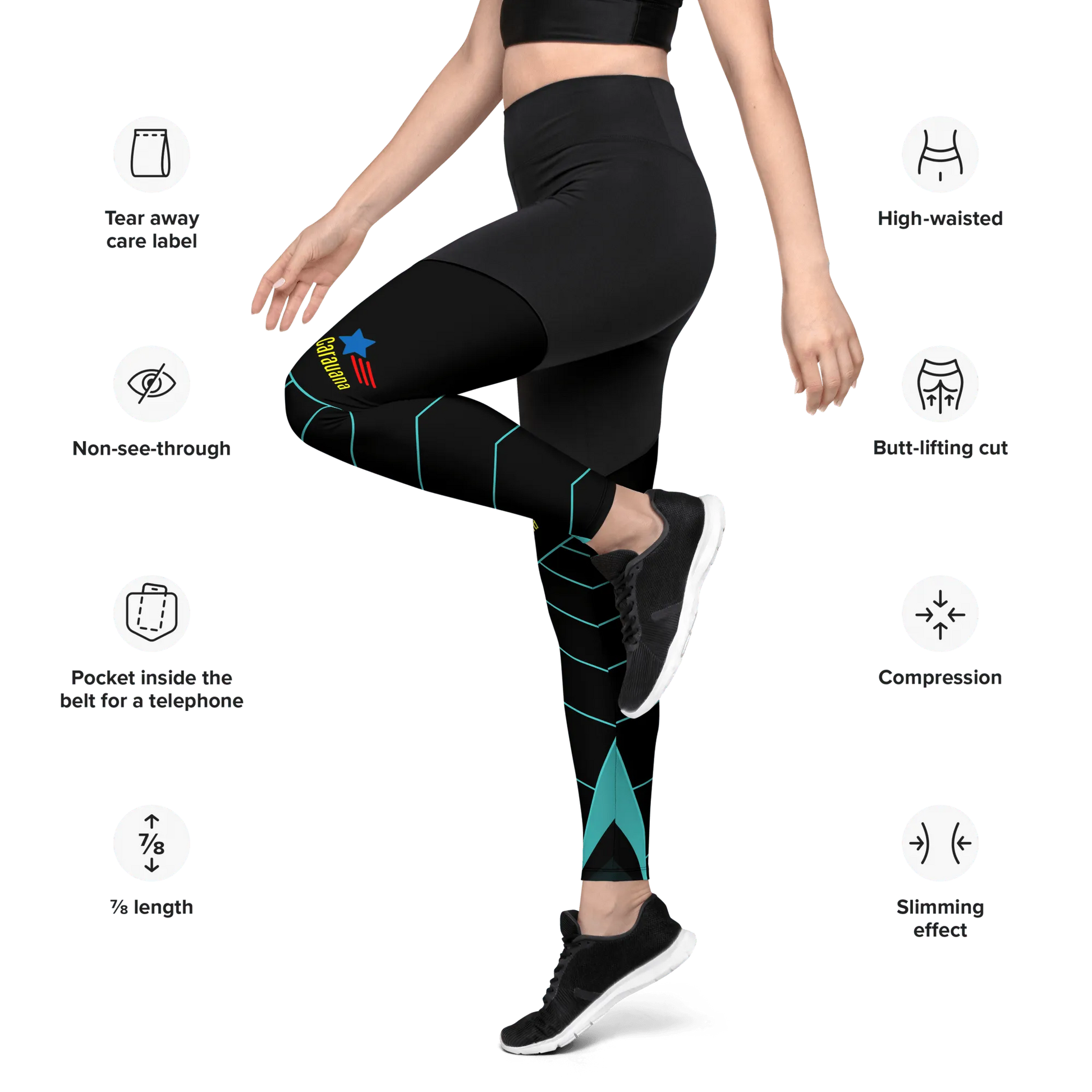 Carauana Sports Leggings Carauana Store
