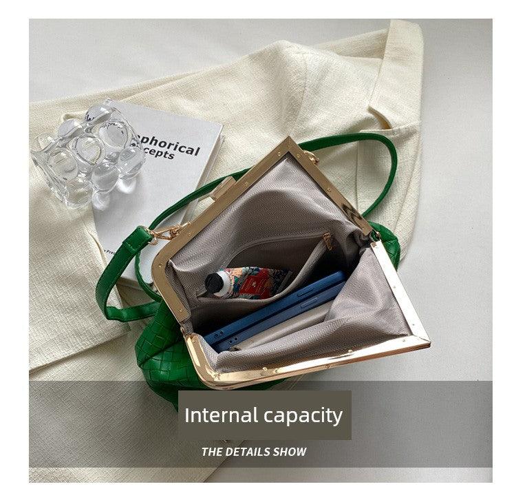 Carauana UNIU SILVER GOLD Knitted Crossbody Bag | Fashion Satchel | NEW 2024 Collection Carauana Store