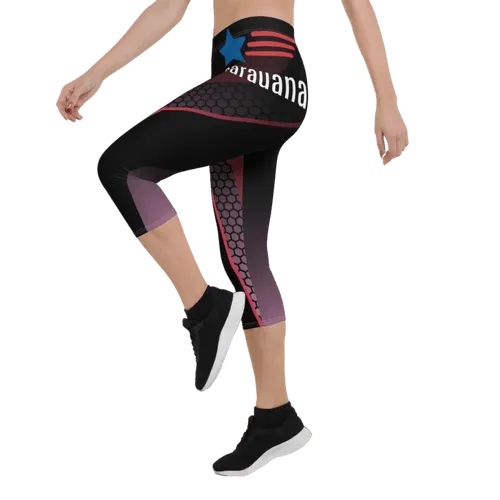 Carauana soft and comfortable capri leggings Carauana Store