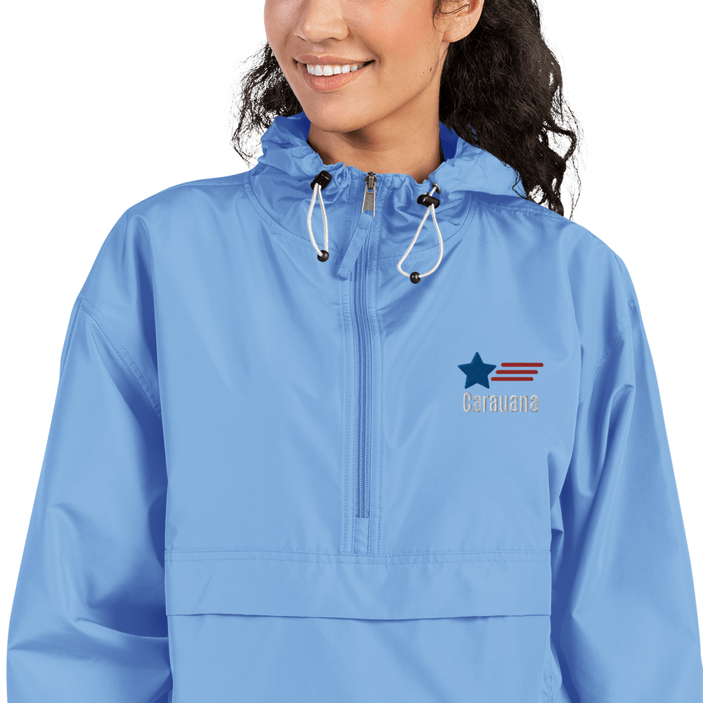 Embroidered Champion Packable Jacket Carauana Store