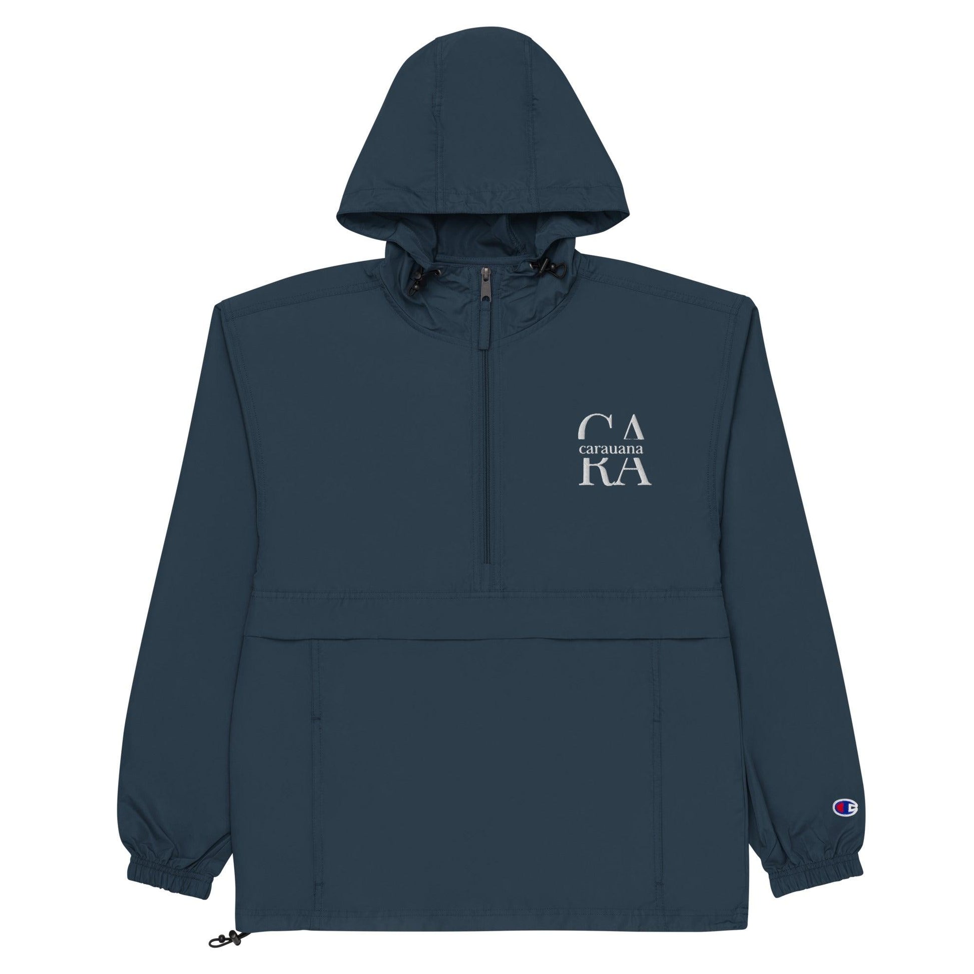 Embroidered Champion Packable Jacket Carauana Store