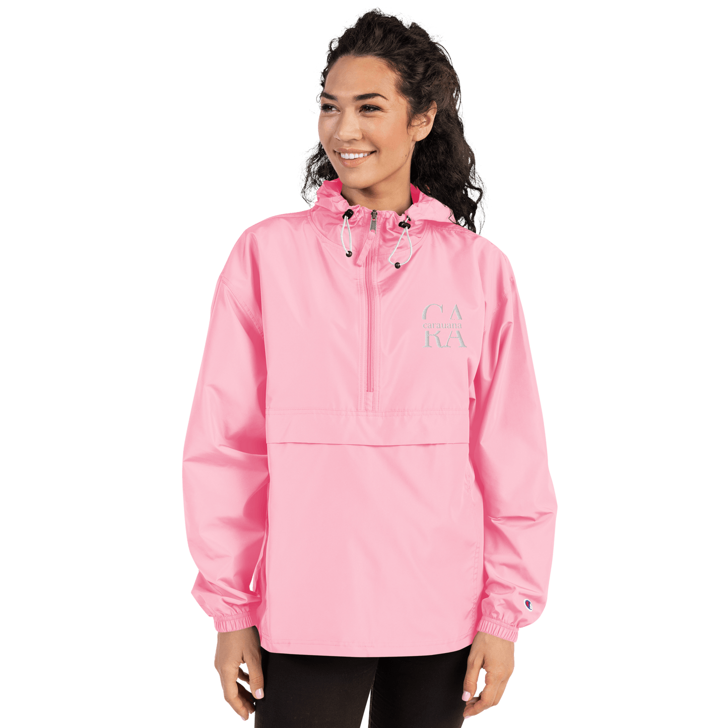 Embroidered Champion Packable Jacket Carauana Store