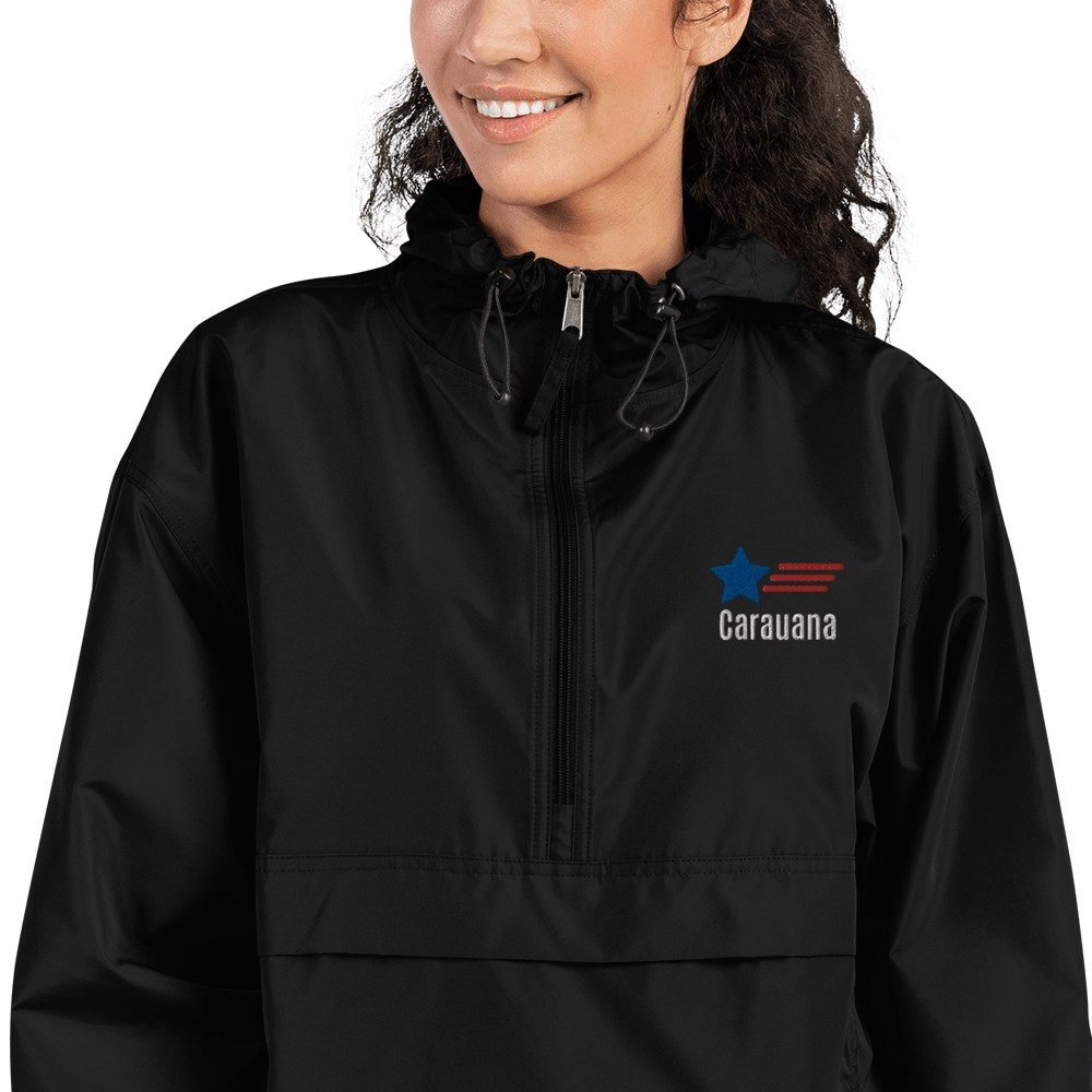Embroidered Champion Packable Jacket Carauana Store