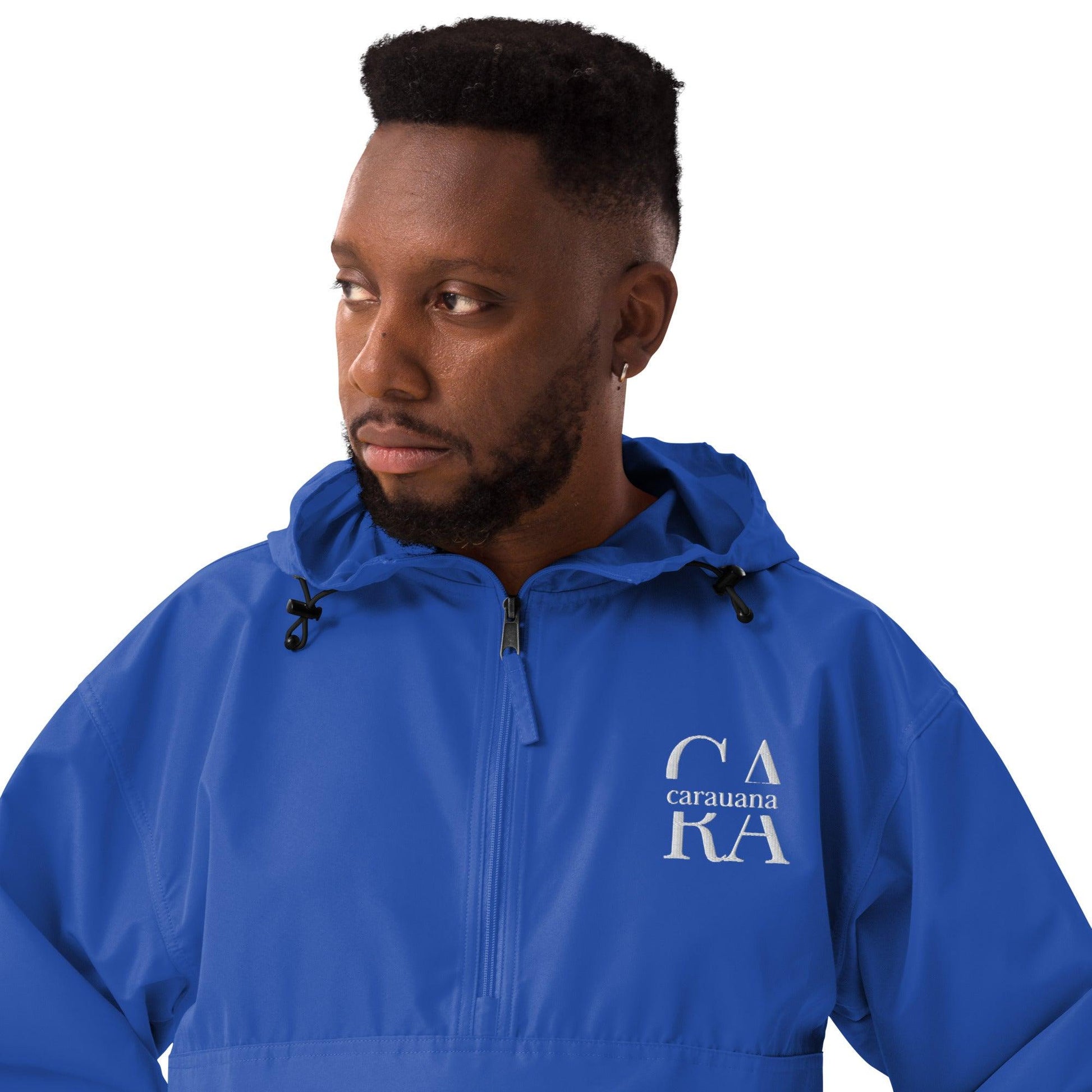Embroidered Champion Packable Jacket Carauana Store