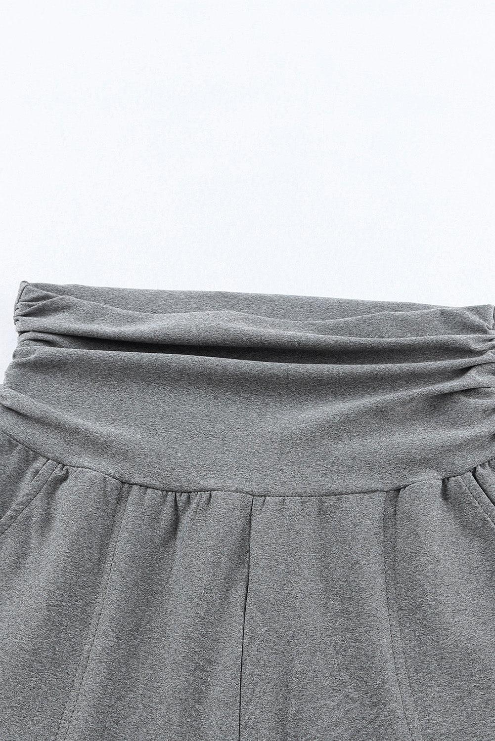 High-Rise Wide Waistband Joggers Carauana Store