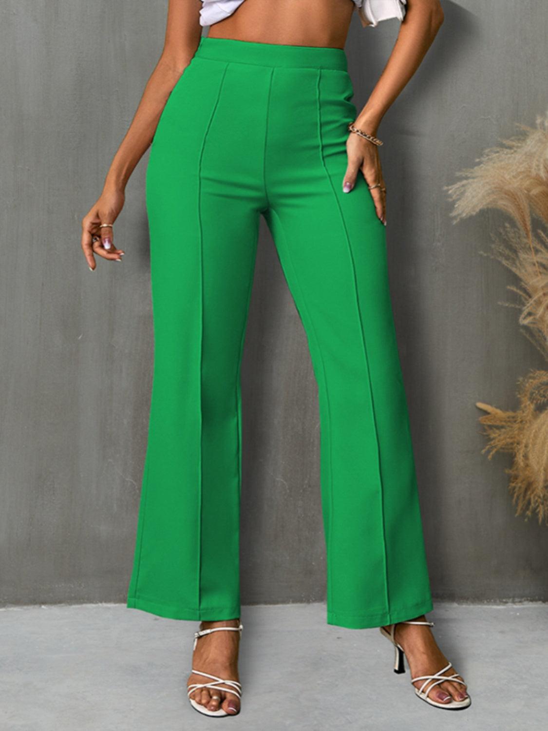 High Waist Straight Pants Carauana Store