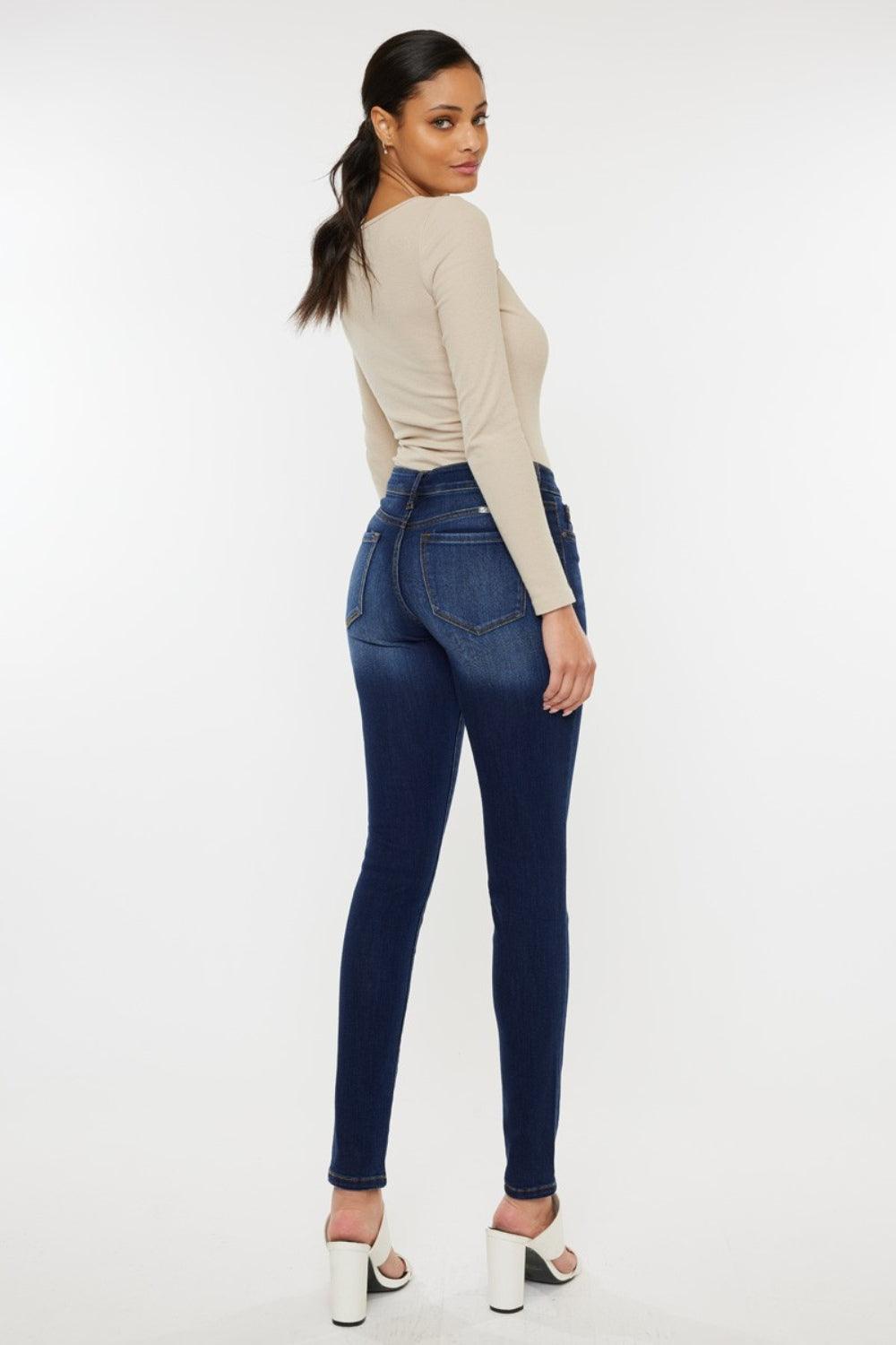 Kancan Mid Rise Gradient Skinny Jeans Carauana Store