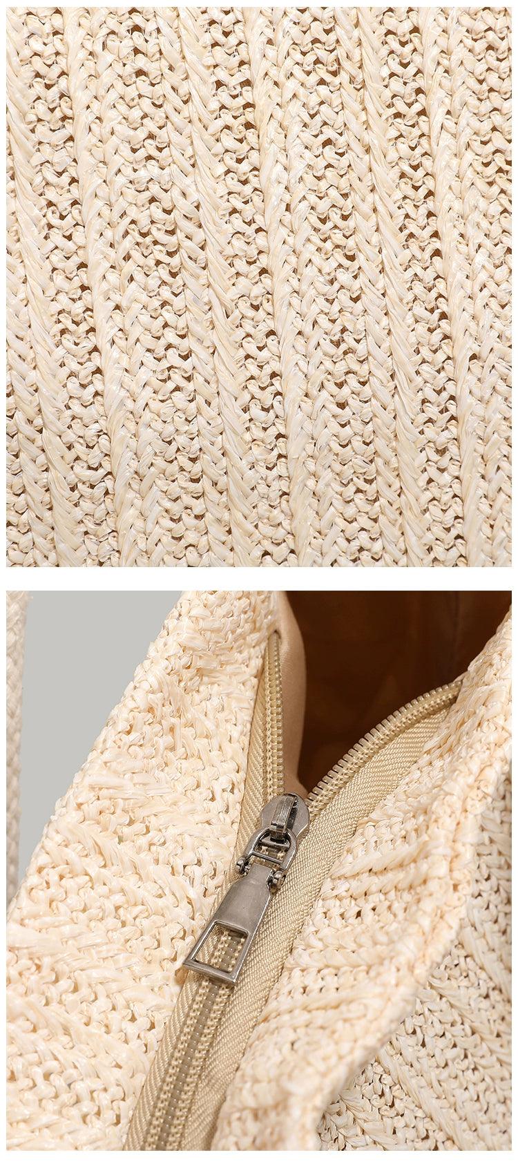 Beach-Ready Fashion: Ur Simple Straw Bag – Your Vacation Essential Carauana Store