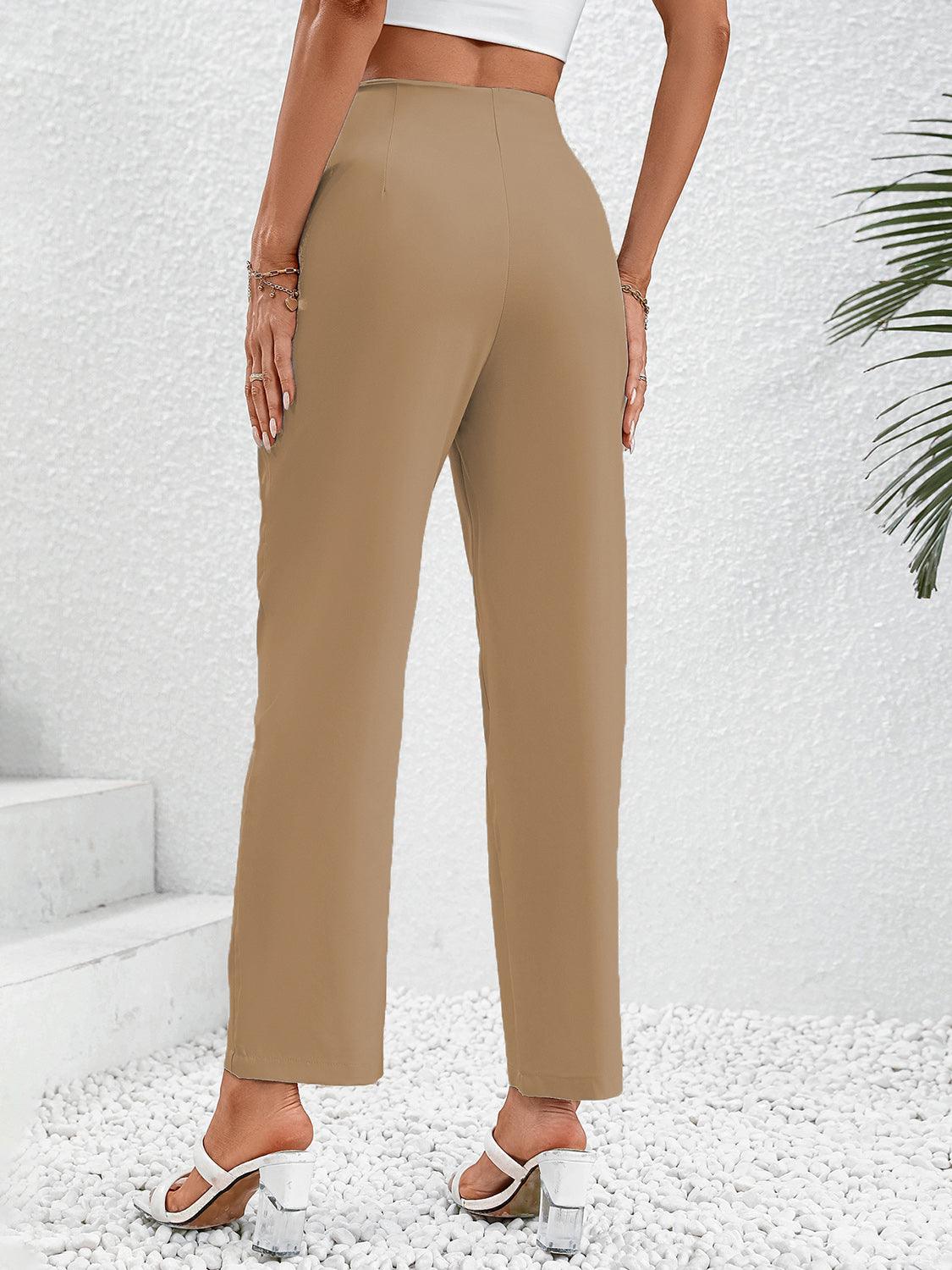 Ruched Long Pants Carauana Store