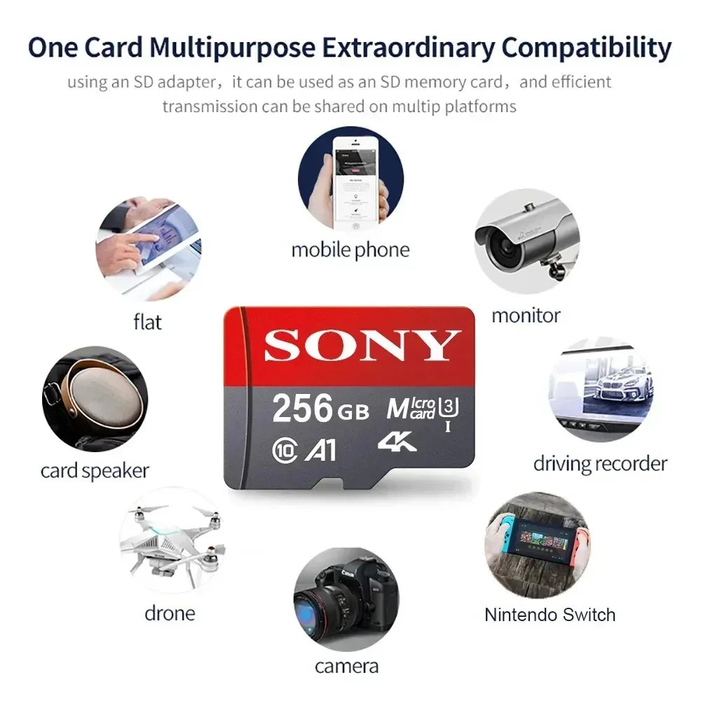 SONY Micro SD TF Card Mini 1TB Memory Card