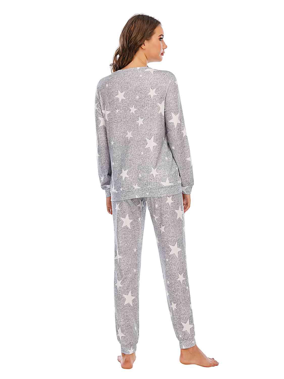 Star Top and Pants Lounge Set Carauana Store