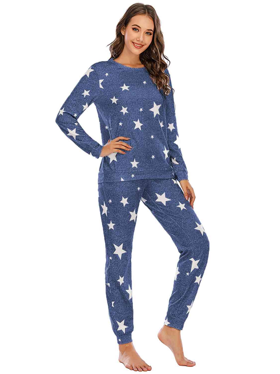 Star Top and Pants Lounge Set Carauana Store