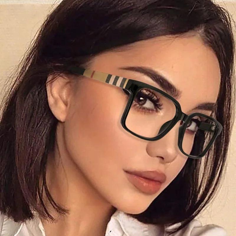 Stylish Anti Blue Light Glasses for Women | OwnSense | Polycarbonate Lenses | Plastic Titanium Frame Carauana Store