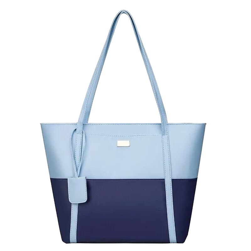 Women Pu Leather Fashion Color Match Shoulder Bag Large Capacity Handbag Carauana Store