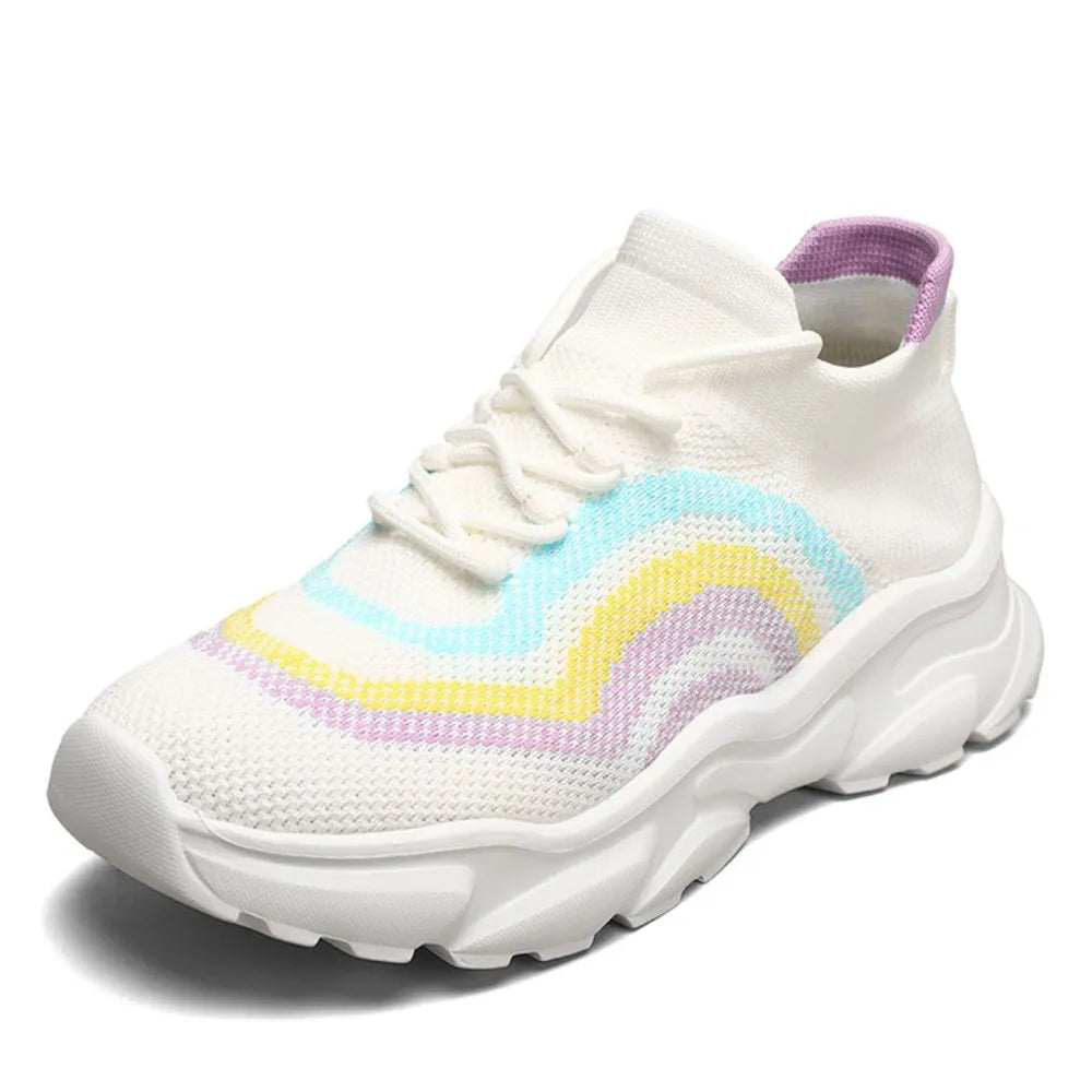 Round Toe Platform Athletic Carauana Store