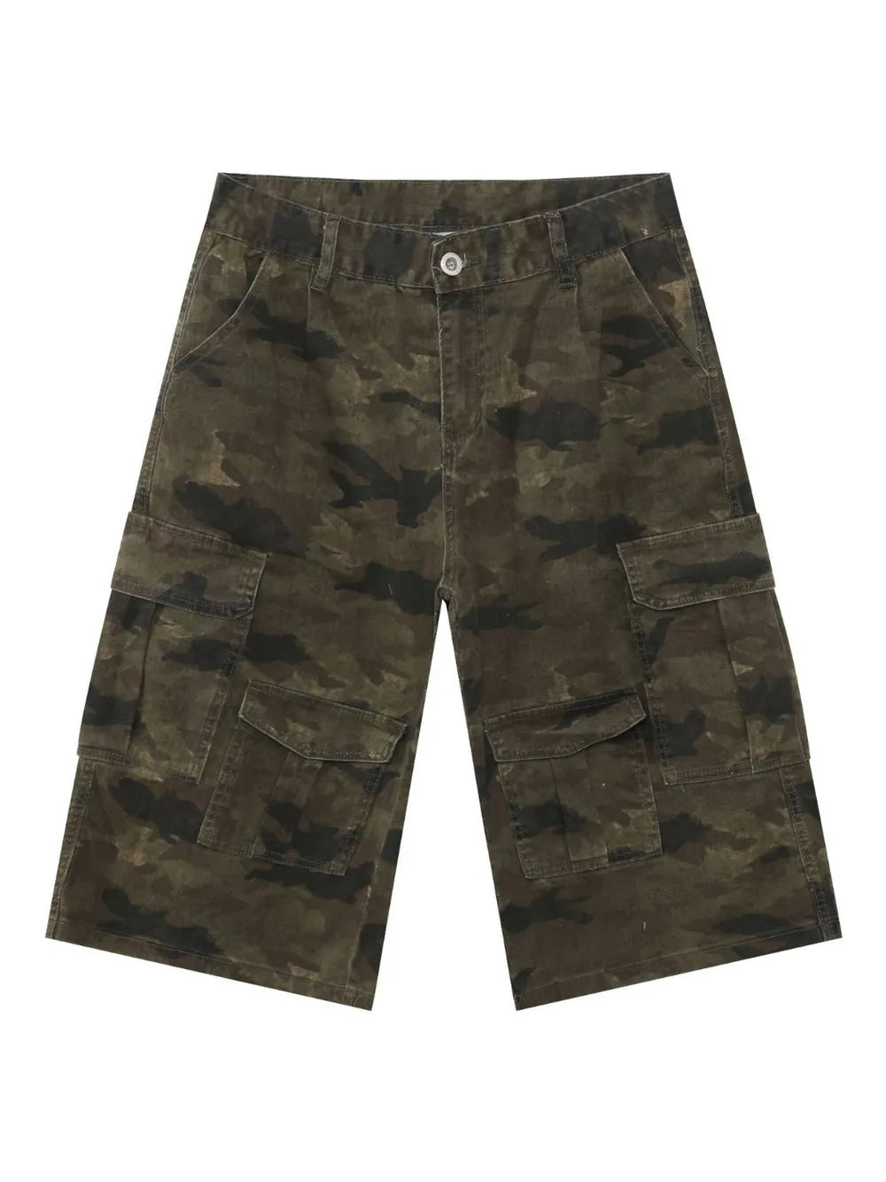 Men's Camouflage Wide Leg Cargo Jeans Carauana Store