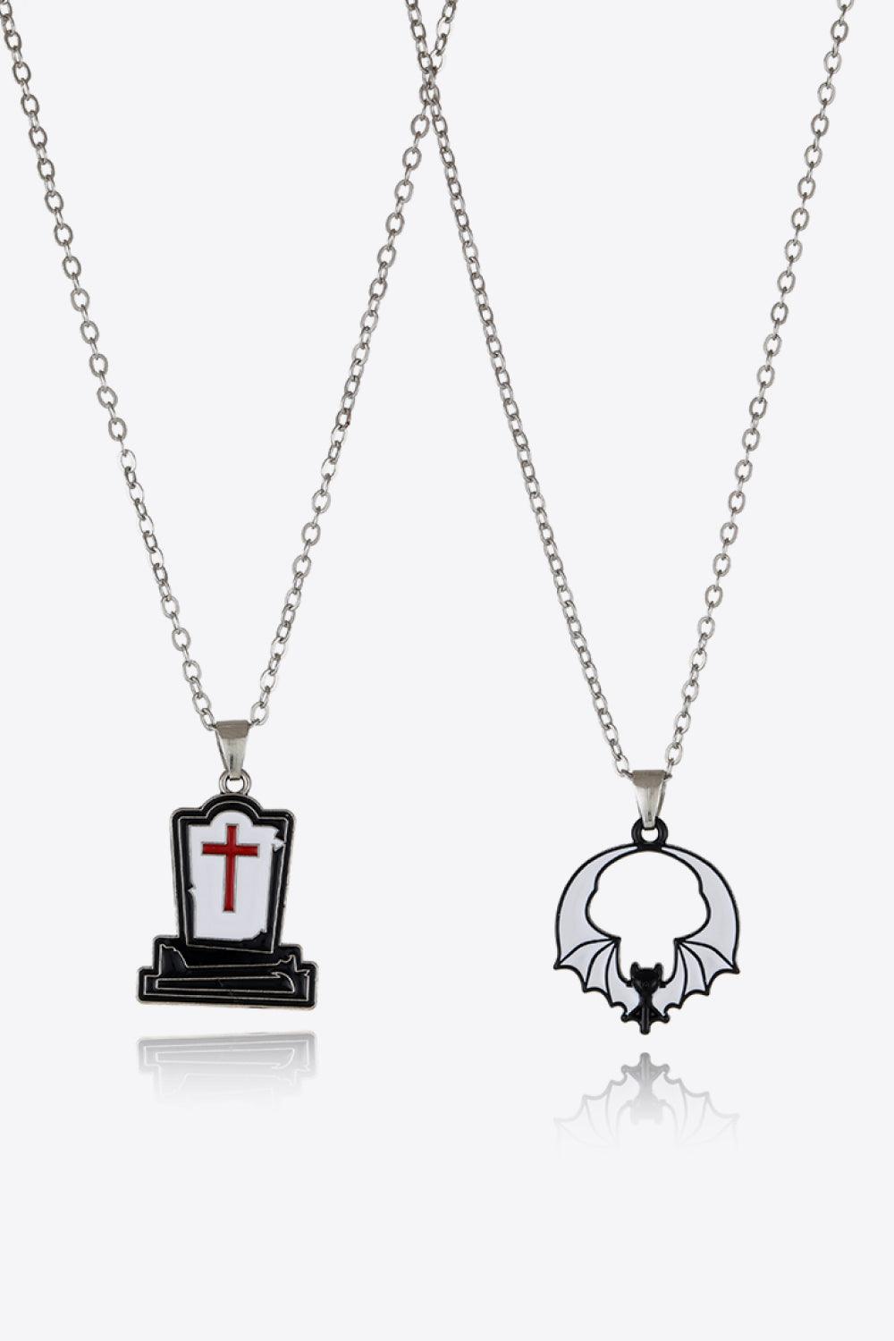 Two-Piece Halloween Theme Necklace Set Carauana Store