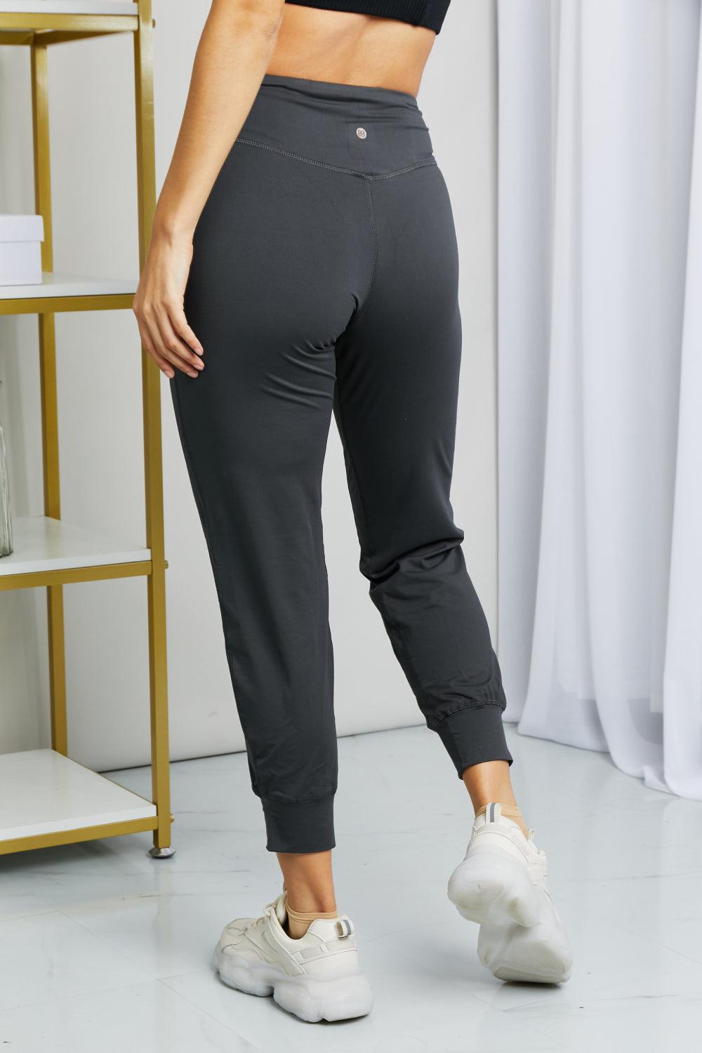 Leggings Depot Full Size Wide Waistband Cropped Joggers Carauana Store