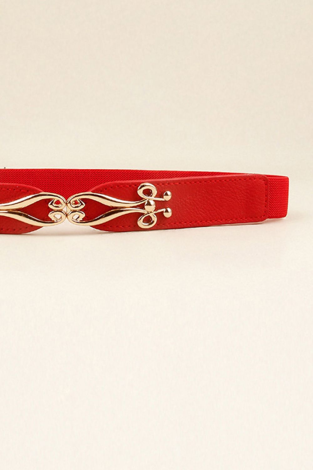 Alloy Buckle Elastic Belt Carauana Store