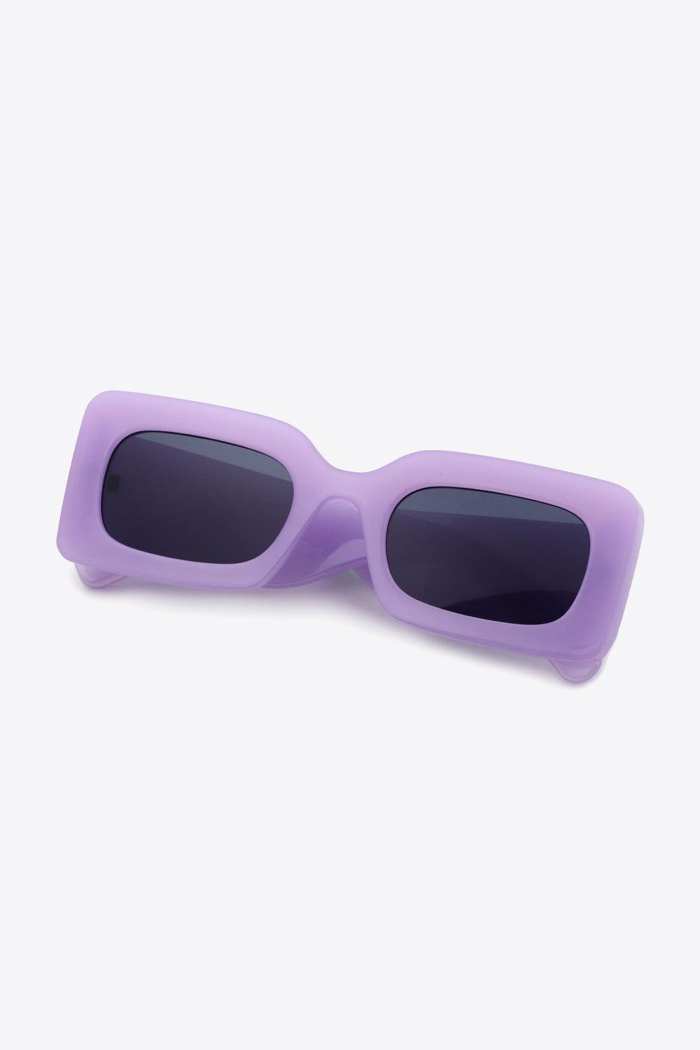 Polycarbonate Frame Rectangle Sunglasses Carauana Store